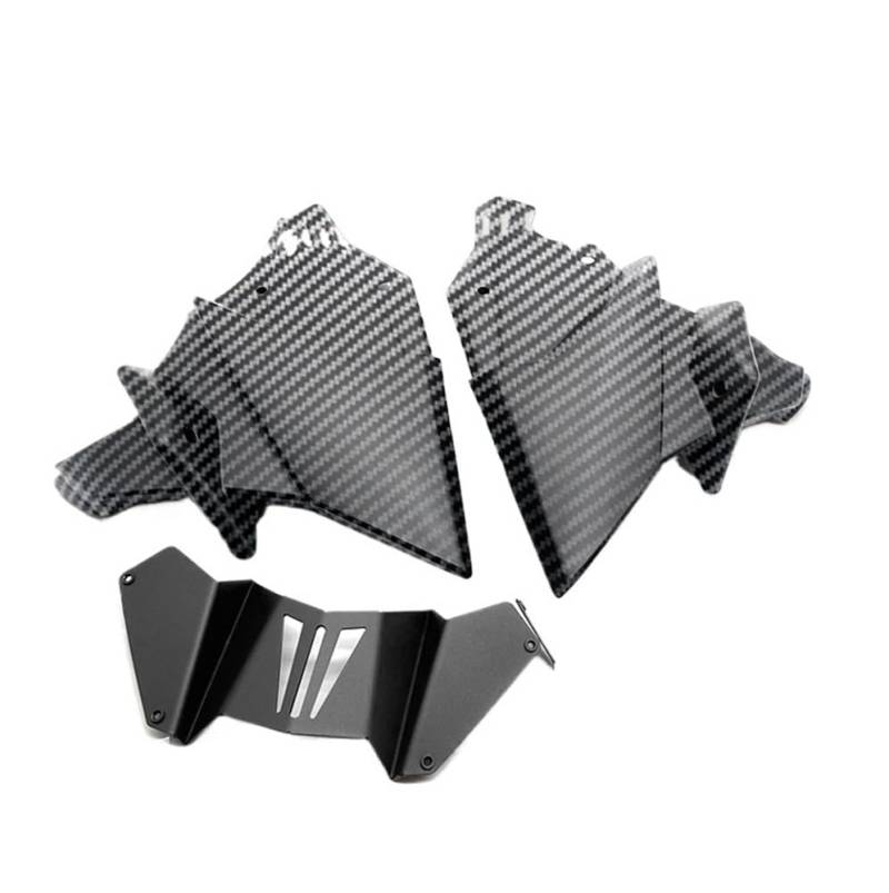 Motorrad Seitenspoiler Motorrad Bellypan Bauch Pan Unteren Motor Spoiler Verkleidung Wachen Abdeckung Für FZ09 FZ-09 MT-09 MT 09 MT09 SP 2021-2023 von HRTLSS