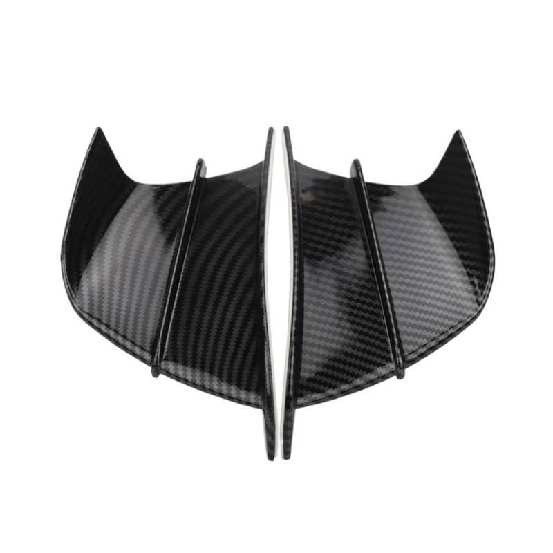 Motorrad Seitenspoiler Motorrad Winglet Flügel Kit Spoiler Für YZF R1 R1M RS1 R3 R6 R6S R25 R125 125R YZF600R YZF750R YBR125 FZR1000 von HRTLSS