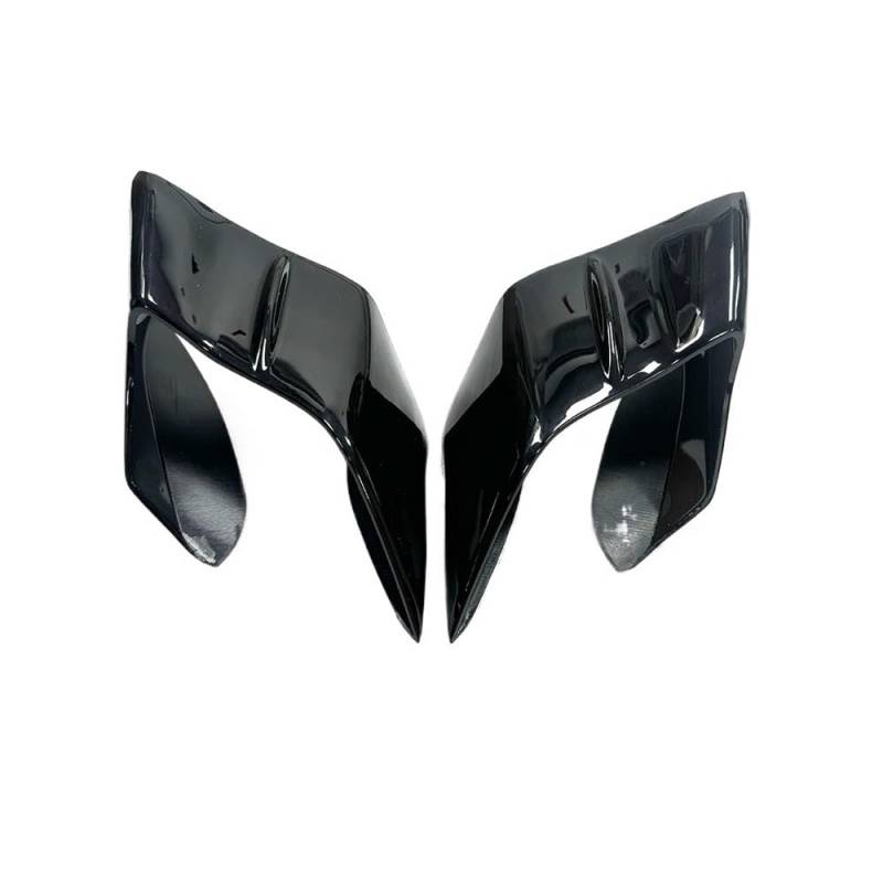 Motorrad Seitenspoiler Motorrad Zubehör Feste Flügel Verkleidung Kleine Flügel Spoiler Flügel Motorrad Seite Verkleidungen Für YZF R6 2017-2023 von HRTLSS