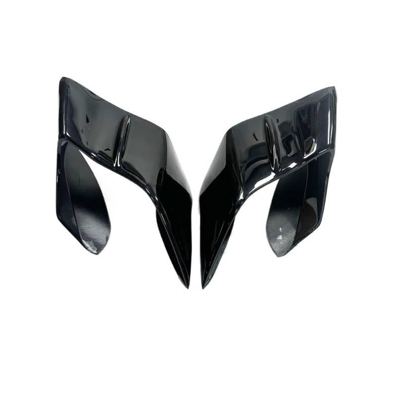 Motorrad Seitenspoiler Motorrad Zubehör Feste Flügel Verkleidung Kleine Flügel Spoiler Flügel Seite Verkleidung Schutz Für YZF R1 R1M 2019-2023 von HRTLSS