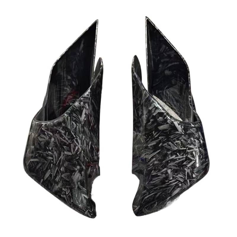 Motorrad Seitenspoiler Motorrad Zubehör Feste Flügel Verkleidung Kleine Flügel Spoiler Flügel Verkleidung Schutz Für YZF R1 2021-2023 YZF R1M 2021 von HRTLSS