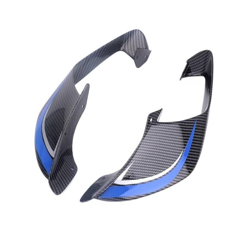 Motorrad Seitenspoiler Motorrad Zubehör Feste Flügel Verkleidung Kleine Flügel Spoiler Flügel Verkleidungen Für YZF R1 2020-2025 YZF R1 R1M 2020-2025 von HRTLSS