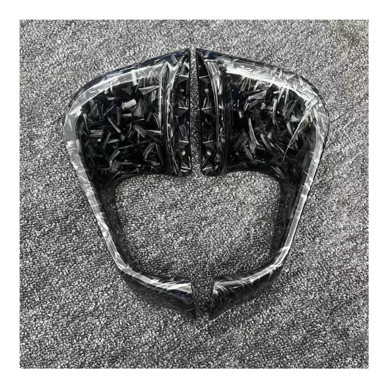 Motorrad Seitenspoiler Motorrad Zubehör Feste Flügel Verkleidung Winglets Spoiler Verkleidung Schutz Für YZF R1 R1M 2015-2022 YZF R6 2017-2022 von HRTLSS