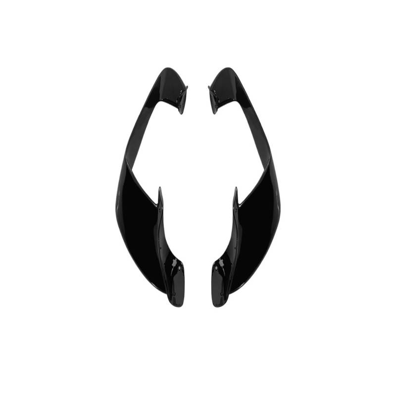 Motorrad Seitenspoiler Spoiler-Winglet-Verkleidung Für YZF R1 R1M 2020–2025, YZF-R1 2020 2021 2023 2024 2025, Fester Flügel-Seitenverkleidungsschutz von HRTLSS
