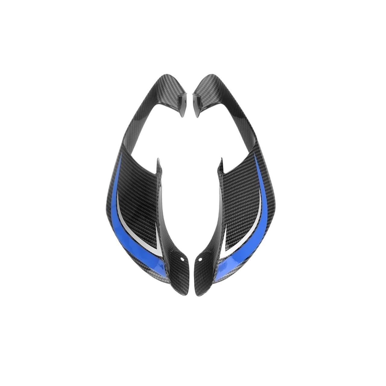 Motorrad Seitenspoiler Spoiler-Winglet-Verkleidung Für YZF R1 R1M 2020–2025, YZF-R1 2020 2021 2023 2024 2025, Fester Flügel-Seitenverkleidungsschutz Motorrad Seitenspoiler Spoiler-Winglet-Verkleidung Für YZF R1 R1M 2020–2025, YZF-R1 2020 2021 2023 2024 2025, Fester Flügel-Seitenverkleidungsschutz von HRTLSS