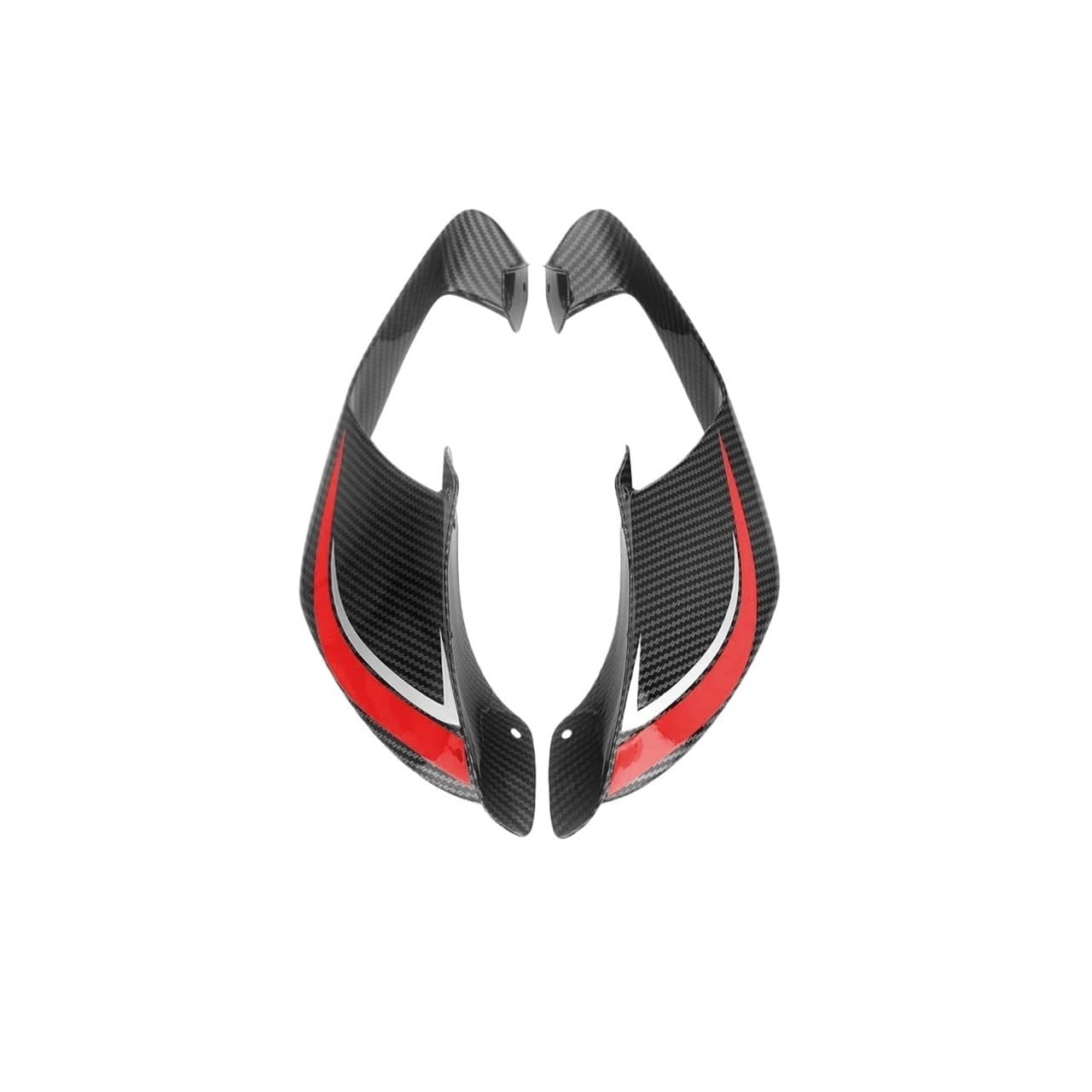 Motorrad Seitenspoiler Spoiler-Winglet-Verkleidung Für YZF R1 R1M 2020–2025, YZF-R1 2020 2021 2023 2024 2025, Fester Flügel-Seitenverkleidungsschutz Motorrad Seitenspoiler Spoiler-Winglet-Verkleidung Für YZF R1 R1M 2020–2025, YZF-R1 2020 2021 2023 2024 2025, Fester Flügel-Seitenverkleidungsschutz von HRTLSS