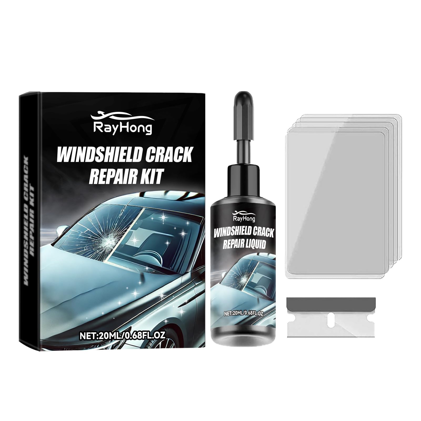 Windschutzscheibe Reparaturset, Glas Reparatur Flüssigkeit, 2025 Neu Chipped Windshield Repair Kit, Cracks Gone Glass Repair Kit, Glas Reparatur Set Zur Reparatur Langer Rissen, Löchern, Rissen Windschutzscheibe Reparaturset, Glas Reparatur Flüssigkeit, 2025 Neu Chipped Windshield Repair Kit, Cracks Gone Glass Repair Kit, Glas Reparatur Set Zur Reparatur Langer Rissen, Löchern, Rissen von HRUIKI