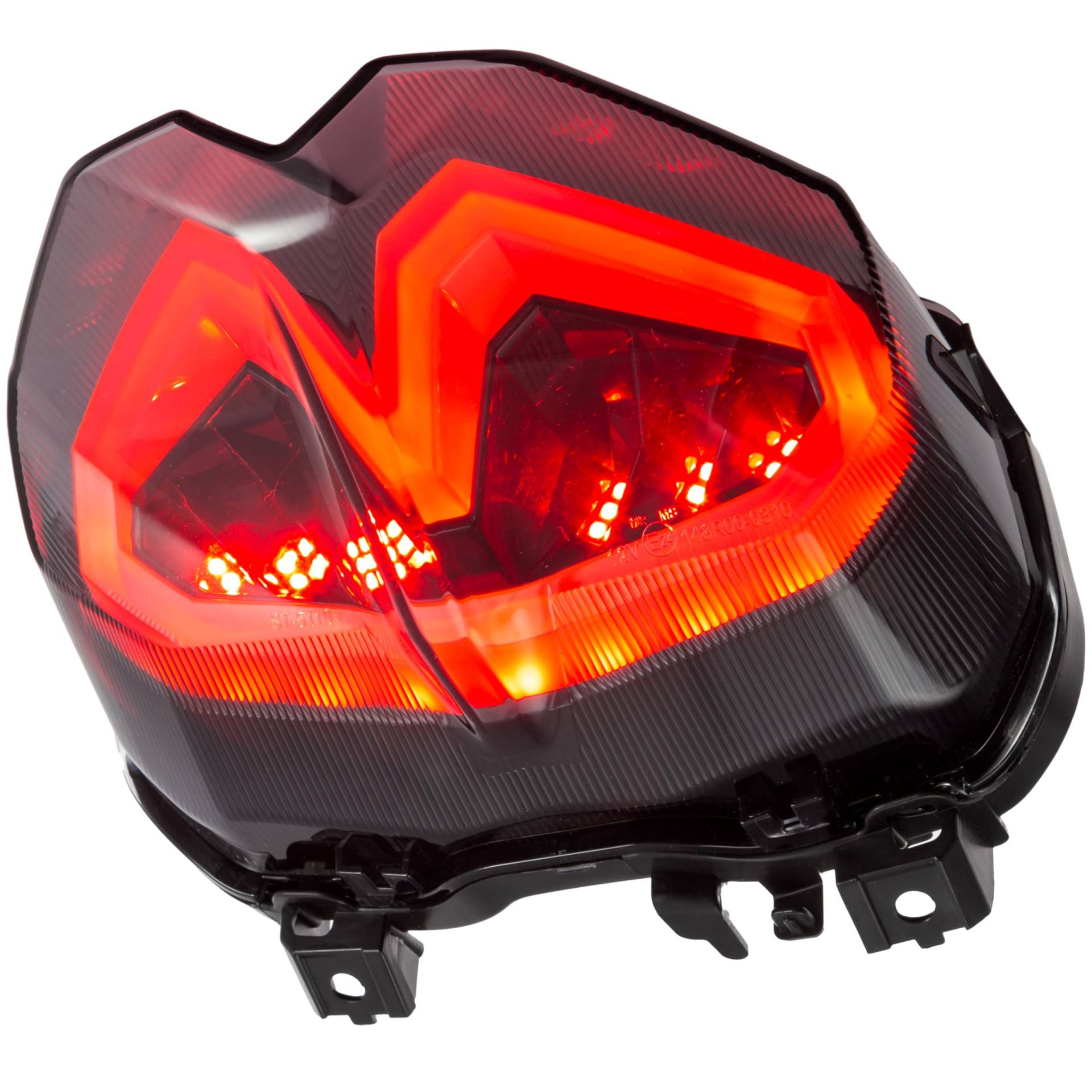 HS-Motorradteile LED Rücklicht kompatibel mit Yamaha MT-09 / MT-10 / SP von HS-Motorradteile