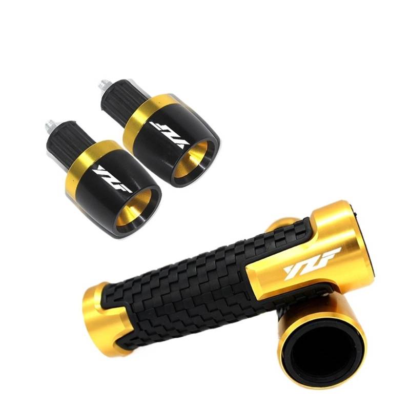Motorrad Lenkerenden Stecker CNC 22 MM Motorrad-Lenkergriffe Lenkerkappen Endstopfen Für Ya&maha YZF R1 YZF R6 YZFR6 YZF R125 YZFR15 R25 YZF R3 YZF R25 von HSDYRNVLPH
