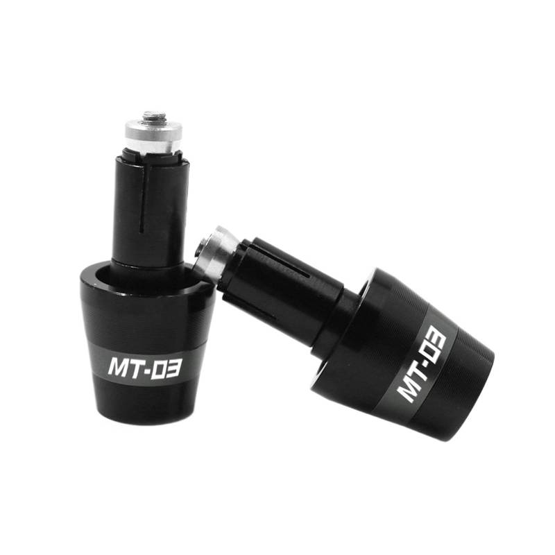 Motorrad Lenkerenden Stecker Für Ya&maha MT-03 MT03 MT 03 7/8''22mm Motorradzubehör Lenkergriffe Lenkerkappe Endstopfen Gewichtsschieber von HSDYRNVLPH