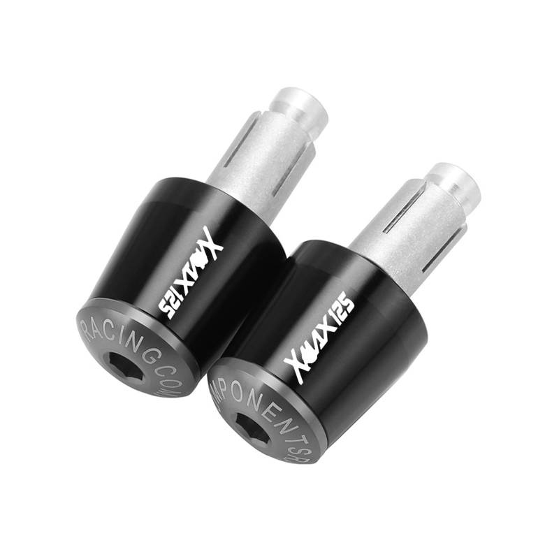 Motorrad Lenkerenden Stecker Für Ya&maha Xmax 125 XMAX125 X-Max125 2013-2024 2023 2022 7/8'' Motorrad-Lenkerenden Slider-Lenkerkappenabdeckung Endstopfen von HSDYRNVLPH