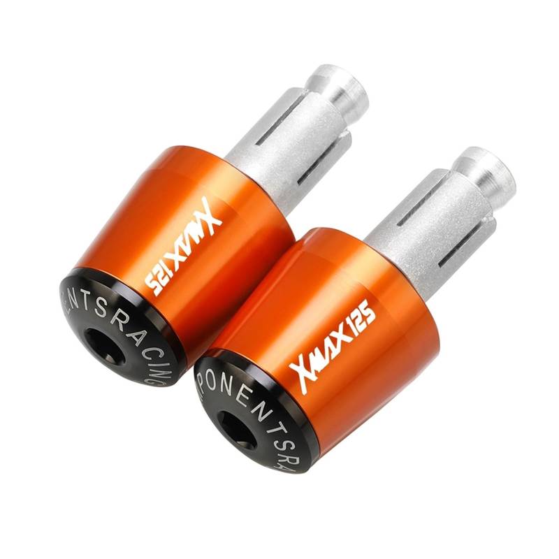 Motorrad Lenkerenden Stecker Für Ya&maha Xmax 125 XMAX125 X-Max125 2013-2024 2023 2022 7/8'' Motorrad-Lenkerenden Slider-Lenkerkappenabdeckung Endstopfen von HSDYRNVLPH