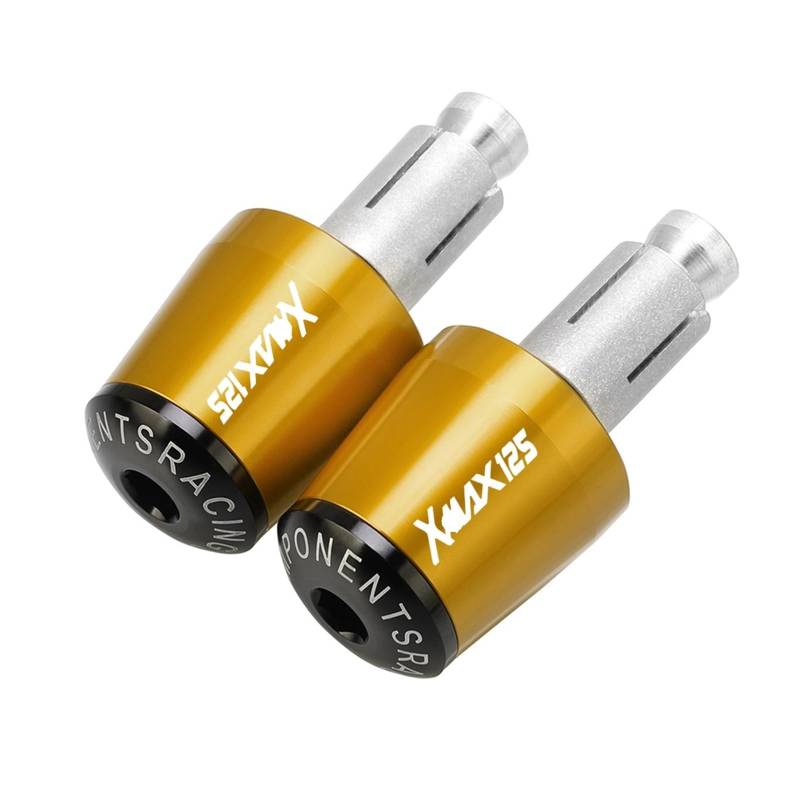 Motorrad Lenkerenden Stecker Für Ya&maha Xmax 125 XMAX125 X-Max125 2013-2024 2023 2022 7/8'' Motorrad-Lenkerenden Slider-Lenkerkappenabdeckung Endstopfen von HSDYRNVLPH