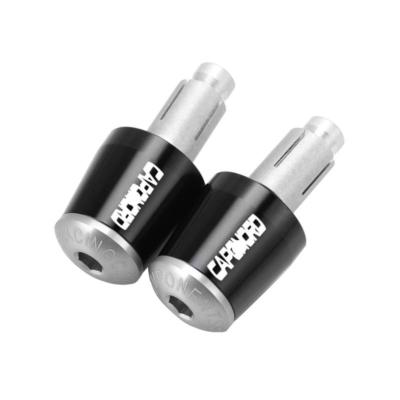 Motorrad Lenkerenden Stecker Motorrad 7/8'' Griff Bar End Gewichte Lenker Griffe Kappe Für APR&Ilia CAPONORD 1200 ABS/Rally 2002 2003 2004 2005 2006 2007 von HSDYRNVLPH