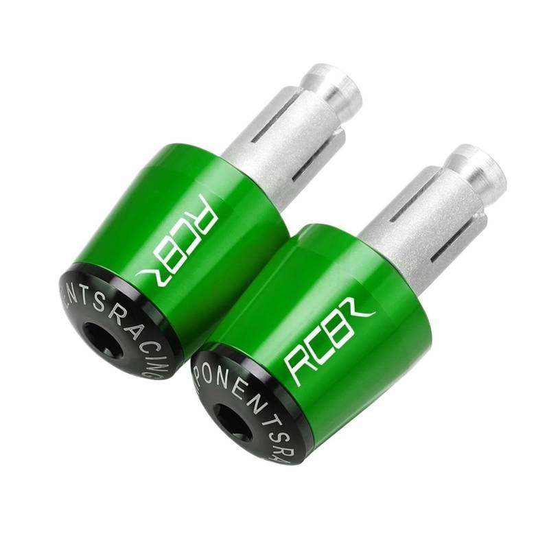 Motorrad Lenkerenden Stecker Motorräder Lenker Griffe Kappe Gewicht TeileAnti Vibration Silder Stecker Enden FÜR RC8R RC8 2009-2016 2017 2018 von HSDYRNVLPH