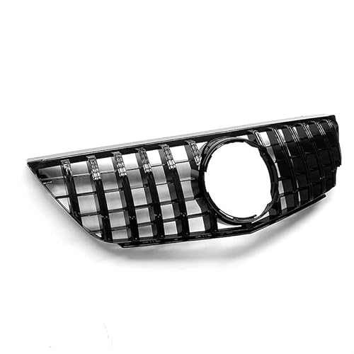 Auto Kühlergrill für Mercedes-Benz B-Class W245 2009-2011, Frontgrill Einsatz Kühlergrill Einsatz Kühlergrill Ersatz,Bright black von HSHTTKL