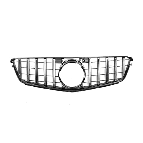 Auto Kühlergrill für Mercedes-Benz C-Class W204 2009-2014, Frontgrill Einsatz Kühlergrill Einsatz Kühlergrill Ersatz, electroplating color Auto Kühlergrill für Mercedes-Benz C-Class W204 2009-2014, Frontgrill Einsatz Kühlergrill Einsatz Kühlergrill Ersatz, electroplating color von HSHTTKL
