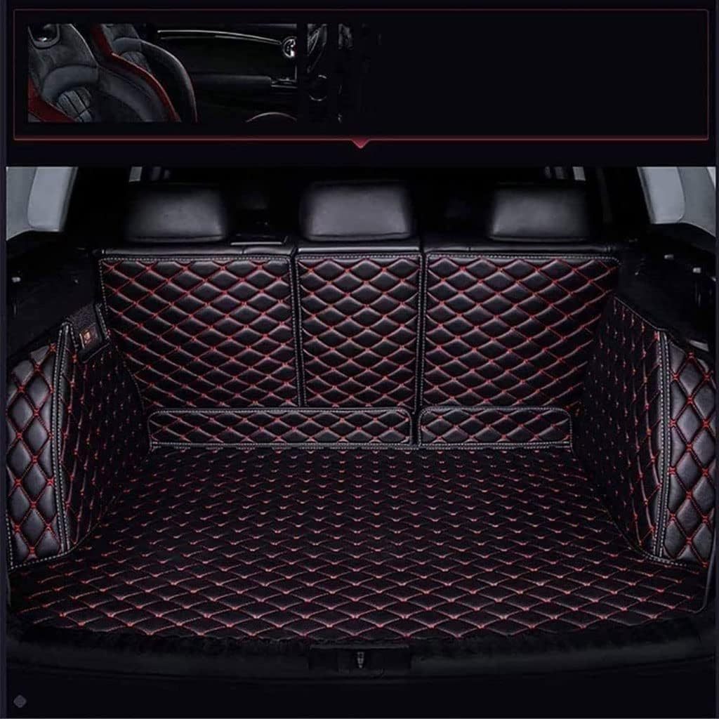 Vollabdeckung Auto Kofferraumschutz für VW ID.3 2021-2023,Kofferraum Schutzmatte Wasserdicht Kratzfest Kofferraum Schondecke Kofferraumdecke Auto Zubehör,A-Black Red Vollabdeckung Auto Kofferraumschutz für VW ID.3 2021-2023,Kofferraum Schutzmatte Wasserdicht Kratzfest Kofferraum Schondecke Kofferraumdecke Auto Zubehör,A-Black Red von HSJDHNCS
