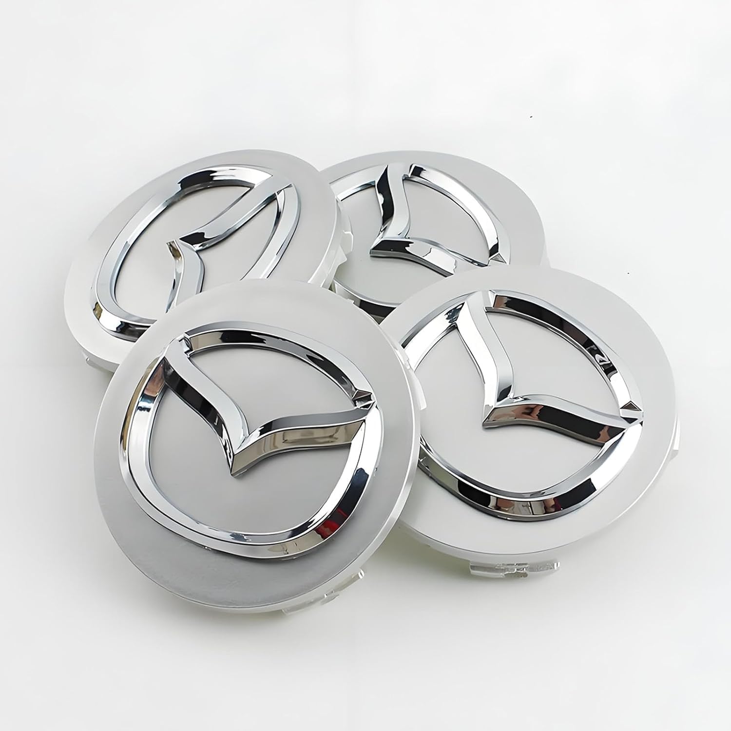 4 Stück Felgenkappen für Mazda 2 3 6 CX-3 CX-30 CX-5 CX-50 CX-60 CX-7 CX-8 CX-9 MX-5 MX-30, Radschraubenkappen Wheel Caps Radnaben Mitteldeckel Ersatz Zubehör Autozubehör,B- 60mm 4 Stück Felgenkappen für Mazda 2 3 6 CX-3 CX-30 CX-5 CX-50 CX-60 CX-7 CX-8 CX-9 MX-5 MX-30, Radschraubenkappen Wheel Caps Radnaben Mitteldeckel Ersatz Zubehör Autozubehör,B- 60mm von HSJKU
