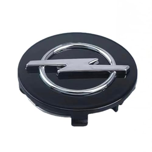 4 Stück Felgenkappen für Opel Vauxhall Mokka X 2018-2021 58mm, Radschraubenkappen Wheel Caps Radnaben Mitteldeckel Ersatz Zubehör Autozubehör,B von HSJKU