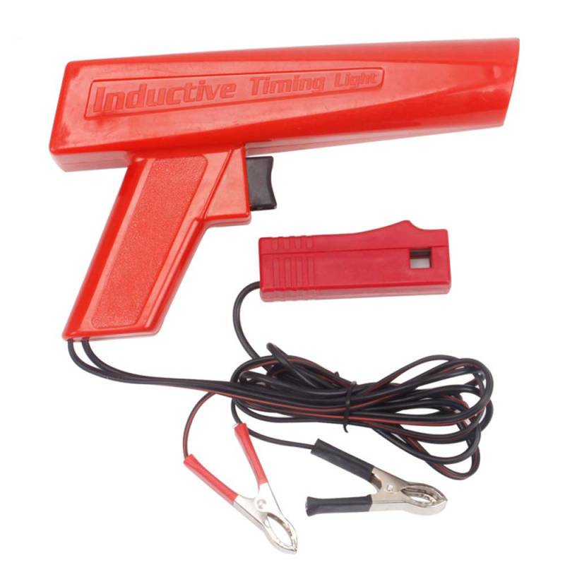 HSTYAIG Zündlichtpistole Stroboskoplampe - 12 Volt, mit Robusten Krokodilklemmen - Zündzeitpunktpistole, Zündeinstellampe, Blitzpistole, Zündlicht Pistole von HSTYAIG