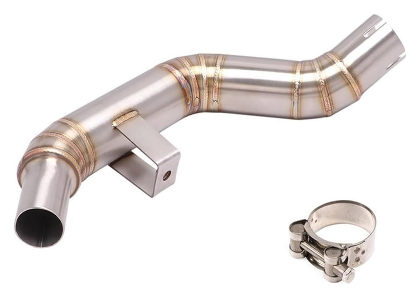 Auspuff Schalldämpfer Für B&enelli 502c Motorradauspuff Aus Modifiziertem Edelstahl Mit Katalysator-Mittelverbindungsrohr, Katalysator-Löschrohr Motorrad Auspuffrohr(1) von HTGMTGPACC
