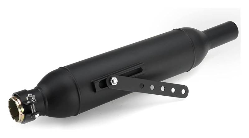 Auspuff Schalldämpfer Für Bob&ber Für Chop&per Custom Universal Motorrad Auspuff Schalldämpfer Rohr Schalldämpfer Spitze Abgassystem Reduzieradapter Motorrad Auspuffrohr(2) von HTGMTGPACC