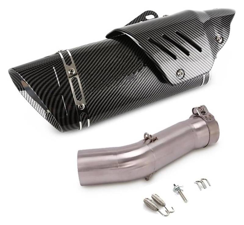 Auspuff Schalldämpfer Für C650 Sport 2016–2020 Motorrad-Auspuff-Mittelverbindungsrohr 51 Mm Endrohr-Auspuffanlage Escape Motorrad Auspuffrohr(1) von HTGMTGPACC