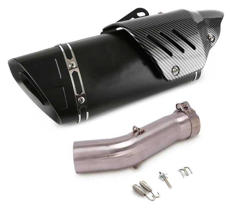 Auspuff Schalldämpfer Für C650 Sport 2016–2020 Motorrad-Auspuff-Mittelverbindungsrohr 51 Mm Endrohr-Auspuffanlage Escape Motorrad Auspuffrohr(2) von HTGMTGPACC