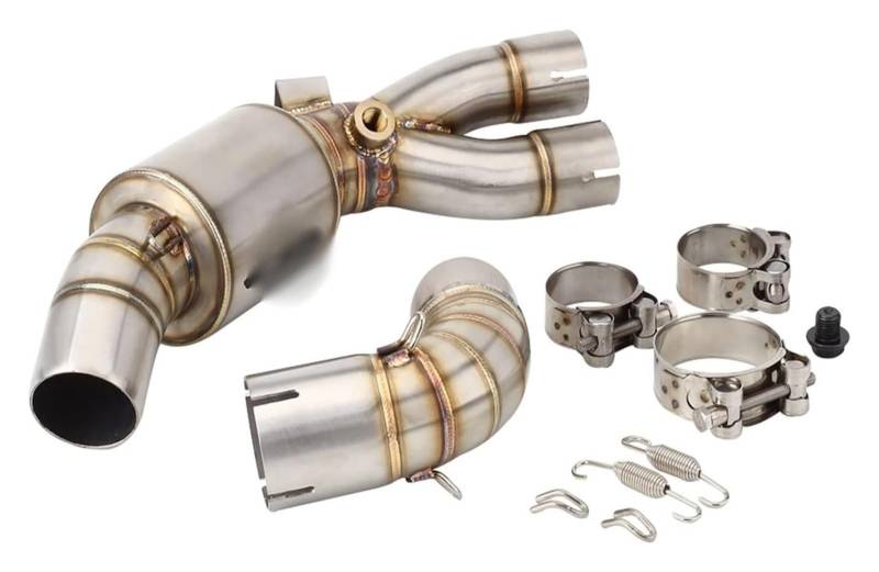 Auspuff Schalldämpfer Für CB 1000R CB1000R 2008-2014 2015 2016 Motorrad-Slip-on-Auspuff-Verbindungsrohr und Escape-Katalysator-Löschrohr Motorrad Auspuffrohr von HTGMTGPACC