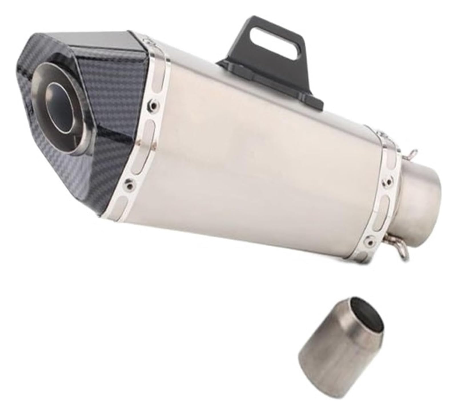 Auspuff Schalldämpfer Für CBR1000 Motorrad Auspuffrohr 51mm Einlass Universal Motorrad Auspuff Schalldämpfer Motorrad Auspuffrohr Motorrad Auspuffrohr(2) von HTGMTGPACC