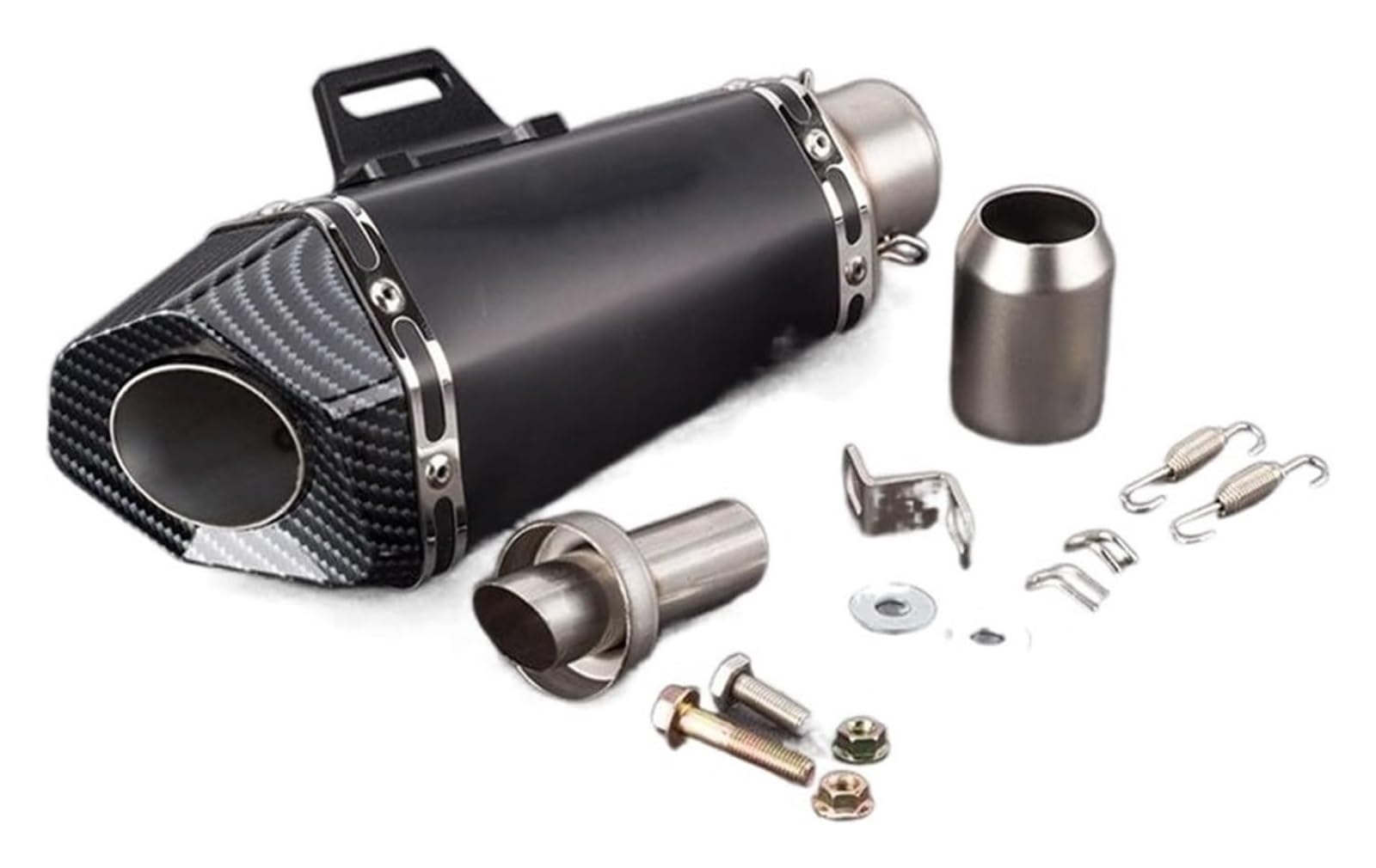 Auspuff Schalldämpfer Für CBR1000 Universal 51mm Motorrad Auspuffrohr Schalldämpfer DB Killer Motorrad Auspuffrohr Fluchtrohr Motorrad Auspuffrohr(1) von HTGMTGPACC