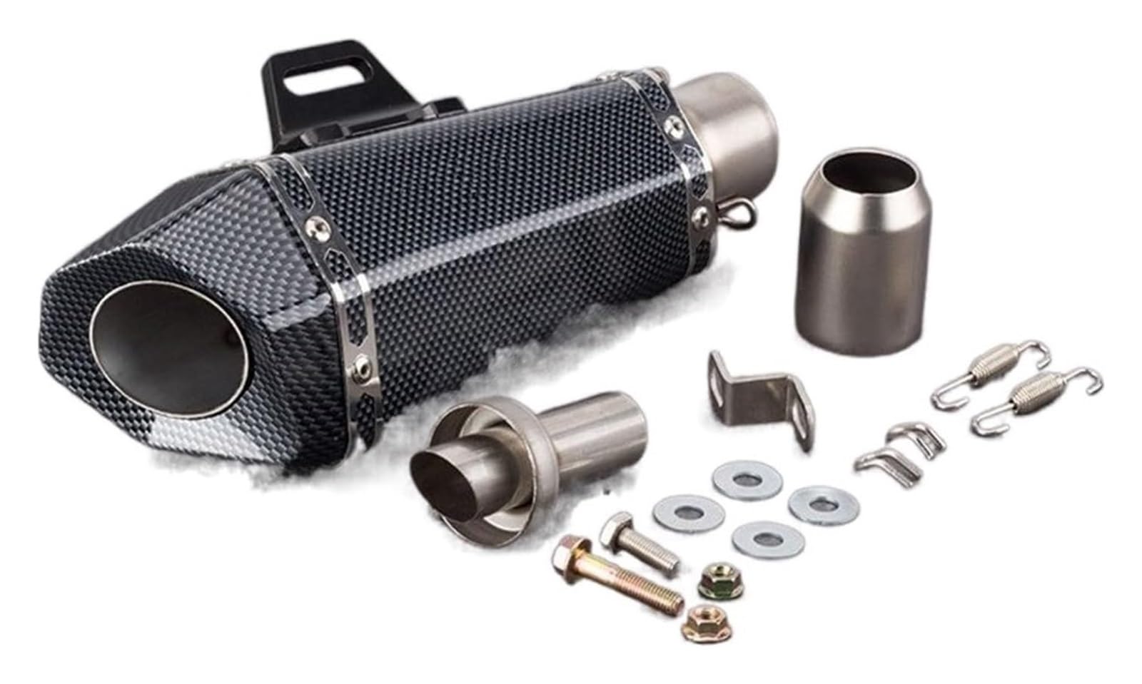 Auspuff Schalldämpfer Für CBR1000 Universal 51mm Motorrad Auspuffrohr Schalldämpfer DB Killer Motorrad Auspuffrohr Fluchtrohr Motorrad Auspuffrohr(5) von HTGMTGPACC