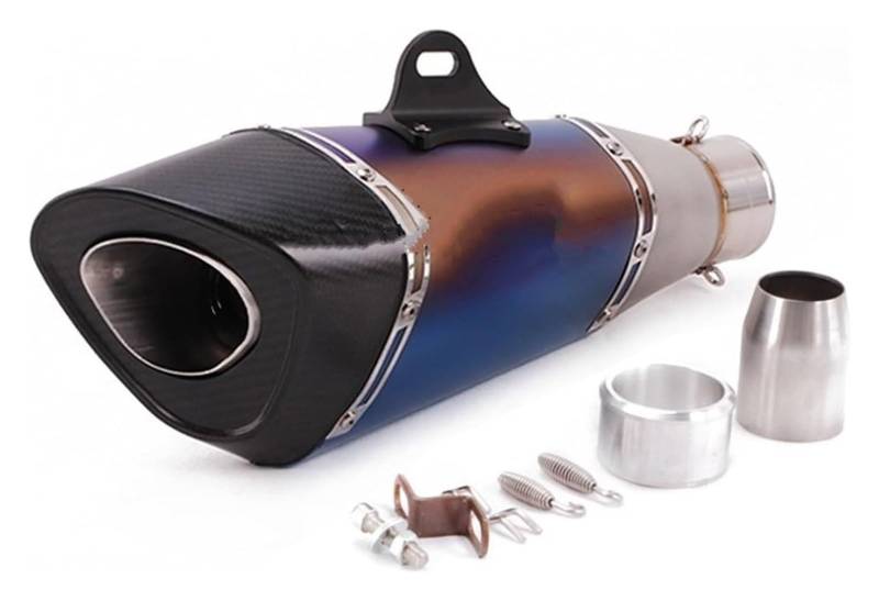 Auspuff Schalldämpfer Für CBR250 CBR400 CBR600 CBR1000 Universal Motorrad Auspuffrohr Escape Modifizierter Schalldämpfer Motorrad Auspuffrohr Motorrad Auspuffrohr(2) von HTGMTGPACC