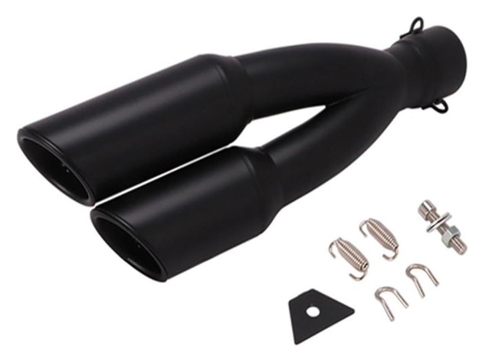 Auspuff Schalldämpfer Für CBR500 Motorrad Links Rechts Auspuff Modifizierter Schalldämpfer Mit Abnehmbaren Doppel Löchern DB Killer Motorrad Auspuffrohr Motorrad Auspuffrohr(Left 6) von HTGMTGPACC
