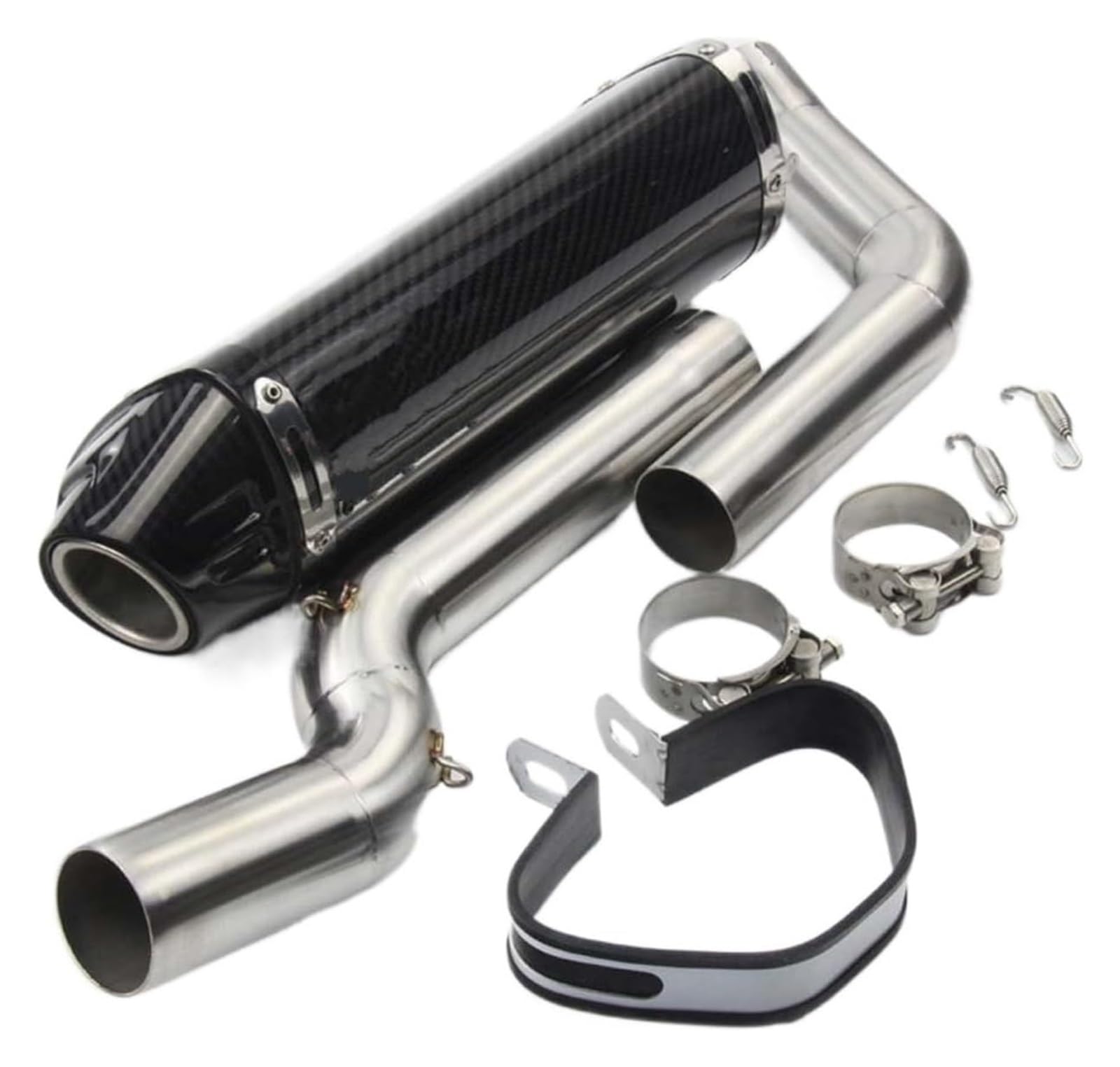 Auspuff Schalldämpfer Für CBR600 2003 2004 Auspuffrohr Komplettes System Auspuff Mittleres Verbindungsrohr Kohlefaser-Schalldämpfer DB Killer-Katalysator Motorrad Auspuffrohr Auspuff Schalldämpfer Für CBR600 2003 2004 Auspuffrohr Komplettes System Auspuff Mittleres Verbindungsrohr Kohlefaser-Schalldämpfer DB Killer-Katalysator Motorrad Auspuffrohr von HTGMTGPACC