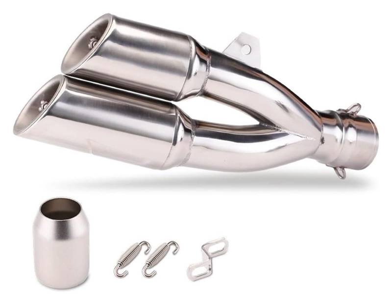 Auspuff Schalldämpfer Für CBR650R 51/61mm Motorrad Auspuffrohr Escape Modifizierte Motorrad Schalldämpfer Motorrad Auspuffrohr Motorrad Auspuffrohr Motorrad Auspuffrohr(2) von HTGMTGPACC
