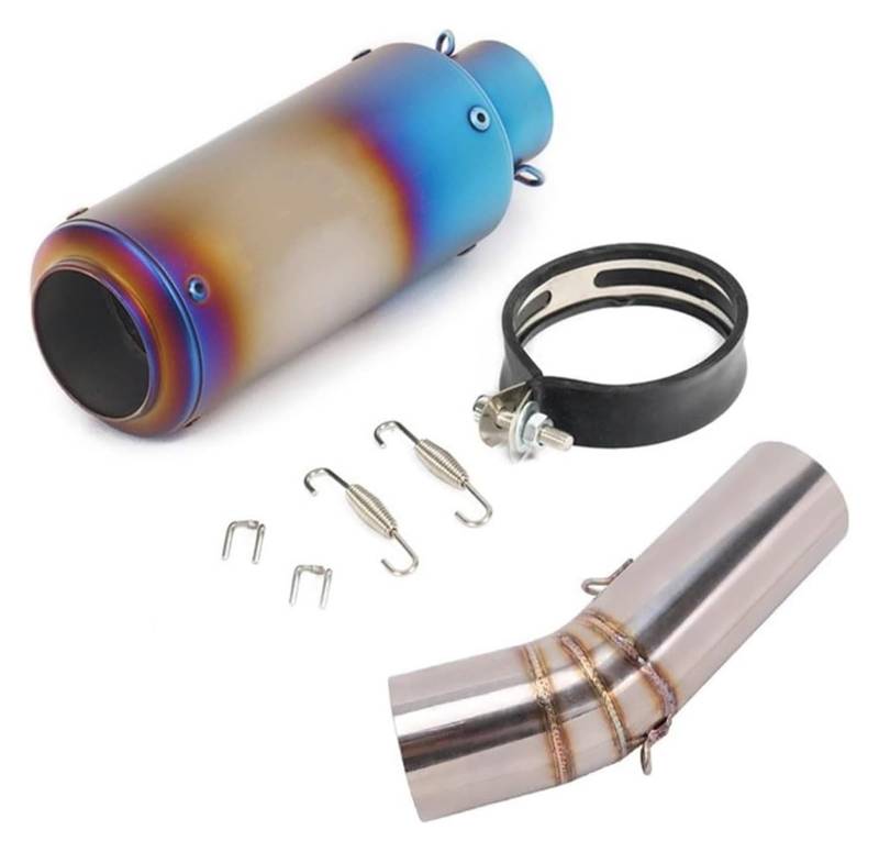 Auspuff Schalldämpfer Für D&UCATI Für Dia&vel 1200 60mm Schalldämpfer Rohr Slip Auf Motorrad Auspuff Escape Ändern Mid Link Rohr Verbindung DB Killer Motorrad Auspuffrohr(7) von HTGMTGPACC