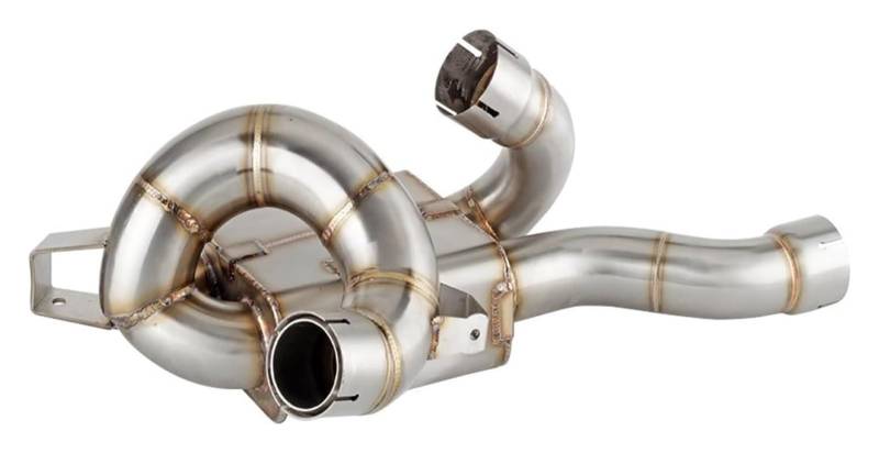 Auspuff Schalldämpfer Für D&UCATI Für Multistrada V4 1100 V4S 2021 2022 2023 Motorrad Auspuff Link Rohr Katalysator Löschen Rohr Flucht Rohr Motorrad Auspuffrohr von HTGMTGPACC
