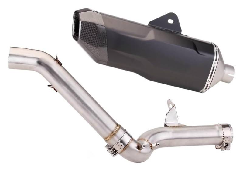 Auspuff Schalldämpfer Für F750GS F850GS 2018-2020 Motorradauspuff Mittelverbindungsrohr Verbindungsrohr Hinterschalldämpfer Spitze 540 Mm Slip On Modifiziert Motorrad Auspuffrohr(2) von HTGMTGPACC