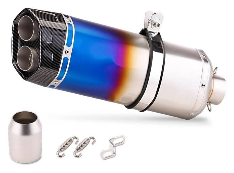 Auspuff Schalldämpfer Für F800GS S1000RR 51 Mm Universal-Motorrad-Auspuffrohr, Modifizierter Schalldämpfer Mit DB-Killer-Motorrad-Auspuffrohr Motorrad Auspuffrohr(1) von HTGMTGPACC