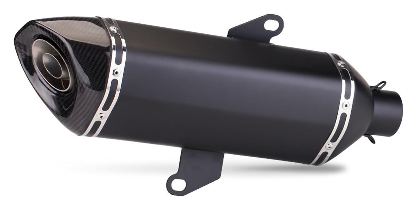 Auspuff Schalldämpfer Für Forza300 Motorrad Auspuff Geändert 51mm Motorrad Auspuffrohr Abgasschalldämpfer Motorrad Auspuffrohr Motorrad Auspuffrohr(2) von HTGMTGPACC