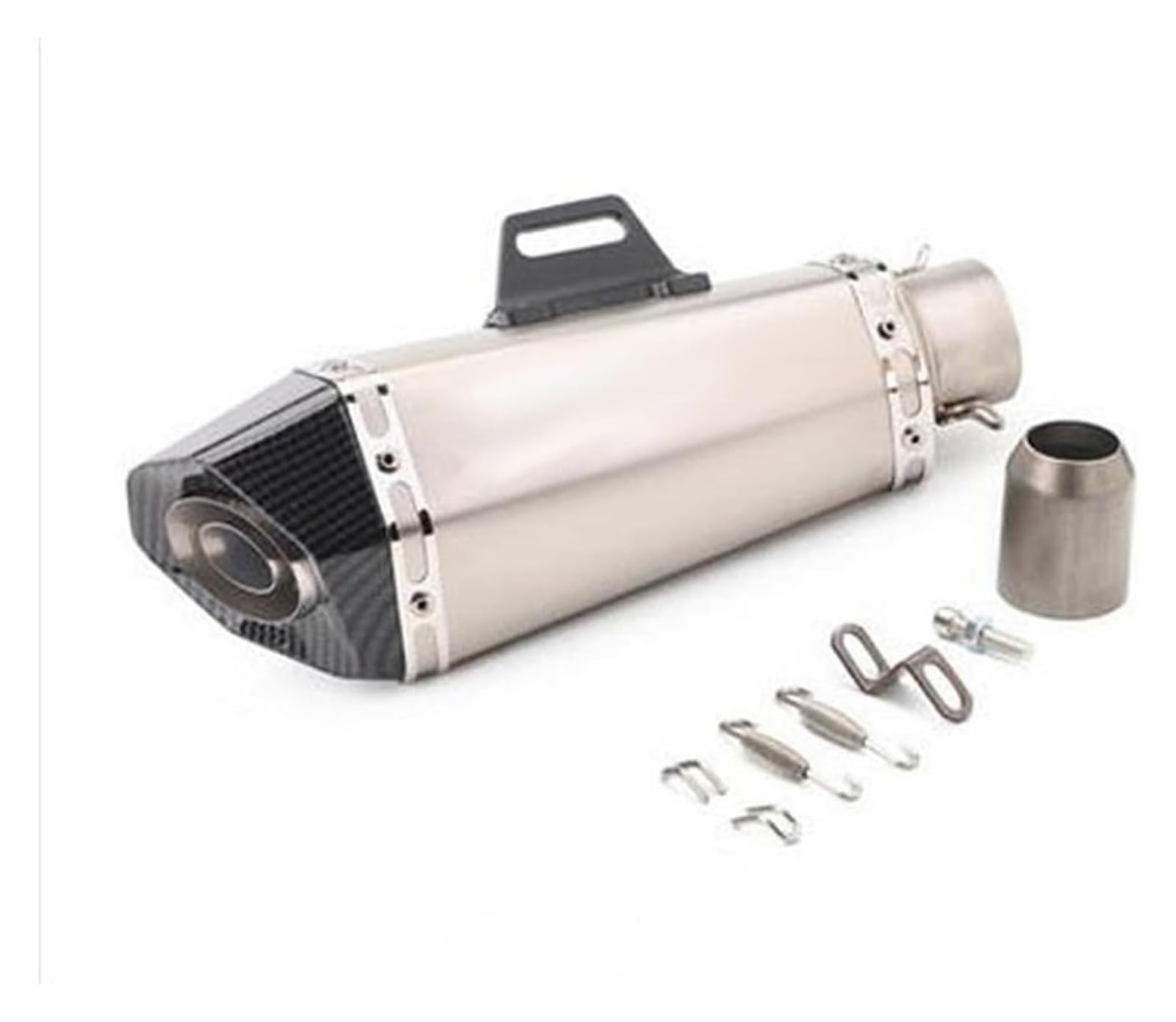 Auspuff Schalldämpfer Für GSXR1000 650 K7 K8 K11 51mm Einlass Universal Motorrad Auspuff Schalldämpfer Motorrad Auspuffrohr Motorrad Auspuffrohr(2) von HTGMTGPACC