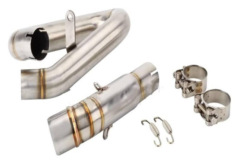 Auspuff Schalldämpfer Für Hor&net CB600F 2007-2013 CBR600F Für Hor&net 600 Schalldämpfer Auspuffrohr Fluchtrohr Motorrad Katalysator Löschrohr Auspuff Verbindungsrohr Motorrad Auspuffrohr von HTGMTGPACC