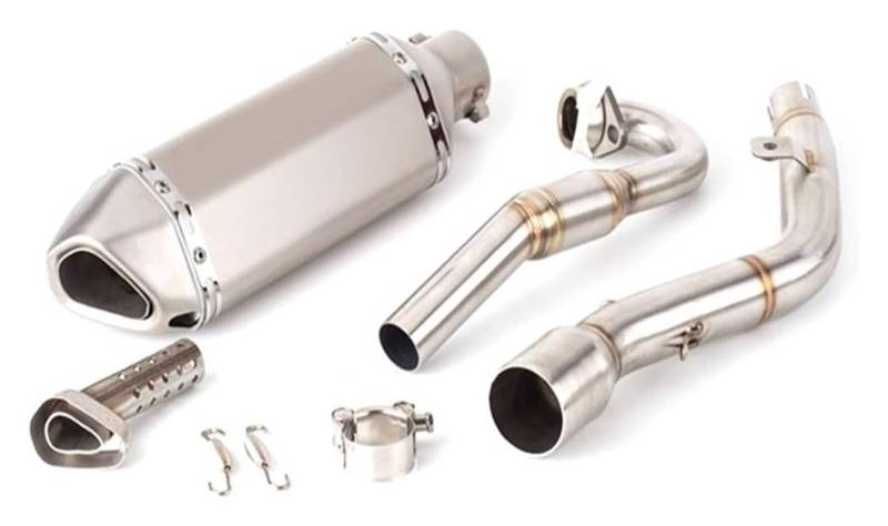 Auspuff Schalldämpfer Für Kawa&saki Für KLX 150 KLX150 KLX150BF KLX150L Motorrad Modifikation Geländewagen Auspuffrohr Escape Schalldämpfer Mit DB Killer Motorrad Auspuffrohr(3) von HTGMTGPACC
