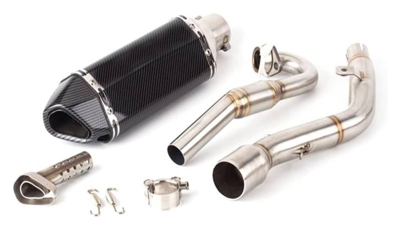 Auspuff Schalldämpfer Für Kawa&saki Für KLX 150 KLX150 KLX150BF KLX150L Motorrad Modifikation Geländewagen Auspuffrohr Escape Schalldämpfer Mit DB Killer Motorrad Auspuffrohr(4) von HTGMTGPACC
