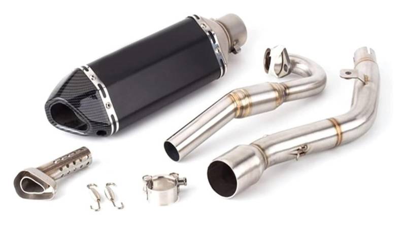 Auspuff Schalldämpfer Für Kawa&saki Für KLX 150 KLX150 KLX150BF KLX150L Motorrad Modifikation Geländewagen Auspuffrohr Escape Schalldämpfer Mit DB Killer Motorrad Auspuffrohr(8) von HTGMTGPACC