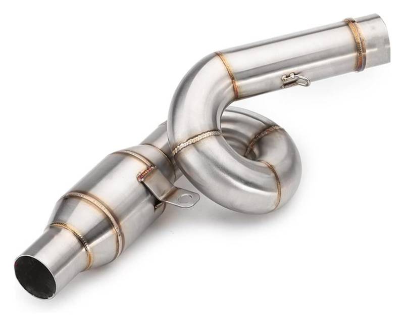 Auspuff Schalldämpfer Für Kawa&saki Z800 Z750 ZX6R ZX636 ZX10R Motorrad-Auspuff-Schalldämpfer-Mittelrohr-Anschlussadapter ohne Auspuff Motorrad Auspuffrohr(for Z800 2) von HTGMTGPACC