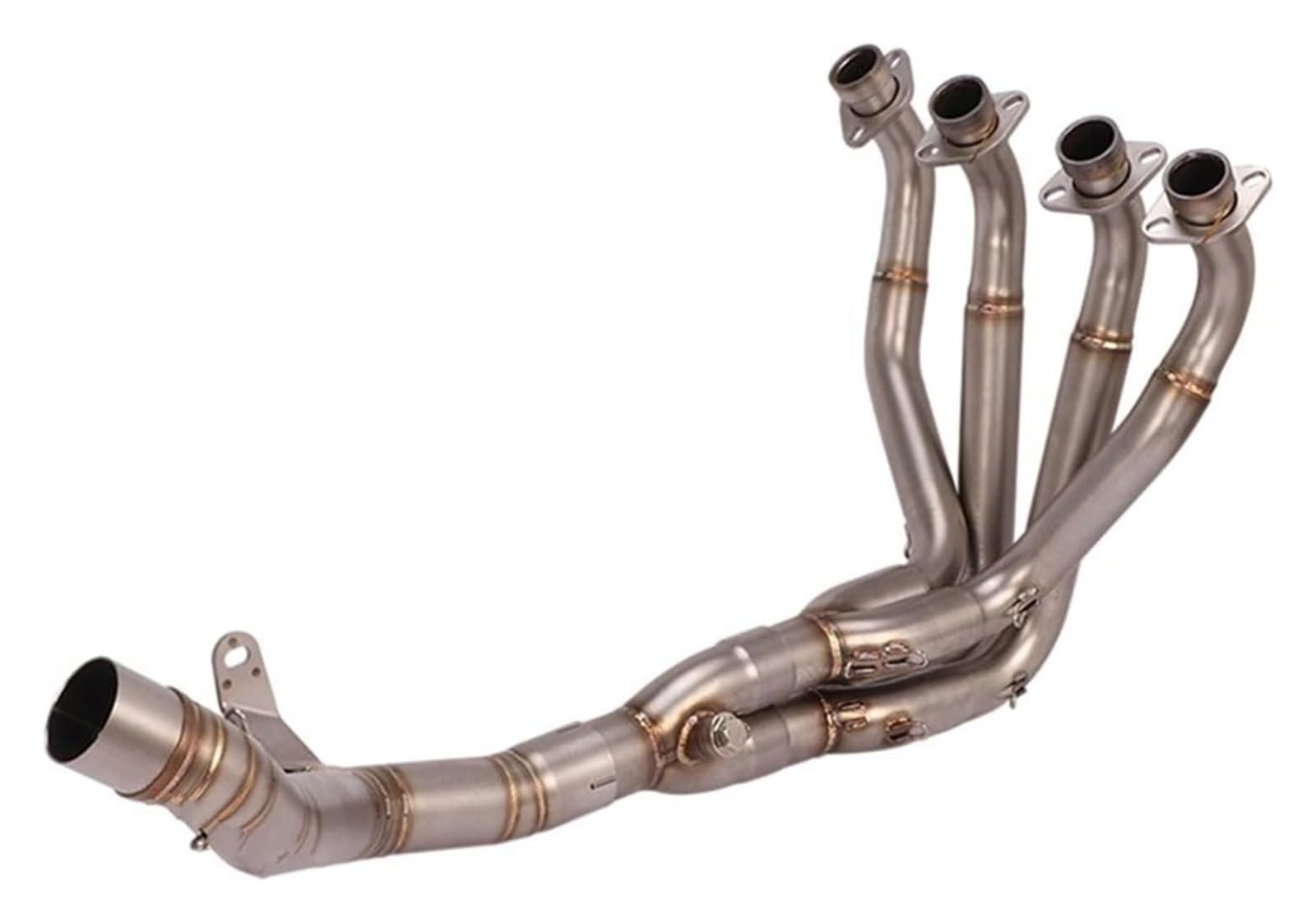 Auspuff Schalldämpfer Für Kawa&saki Z900 2017 2018 2019 Motorrad-Slip-On-Auspuff-Vollsystem-Schalldämpfer-Frontkrümmerrohr Motorrad Auspuffrohr(6) von HTGMTGPACC