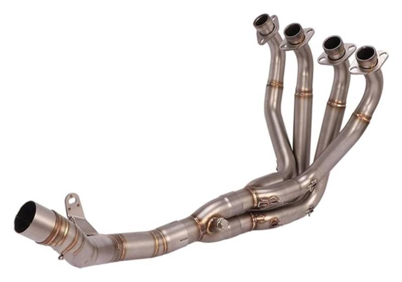 Auspuff Schalldämpfer Für Kawa&saki Z900 2017 2018 2019 Motorrad-Slip-On-Auspuff-Vollsystem-Schalldämpfer-Frontkrümmerrohr Motorrad Auspuffrohr(6) von HTGMTGPACC